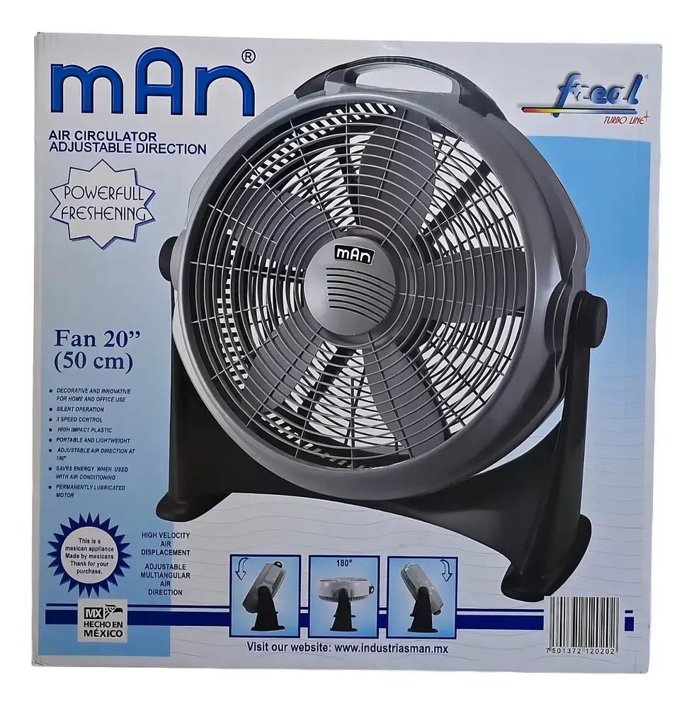 Miniatura: VENTILADOR DE PISO MAN FREAL-2020 20 PULGADAS