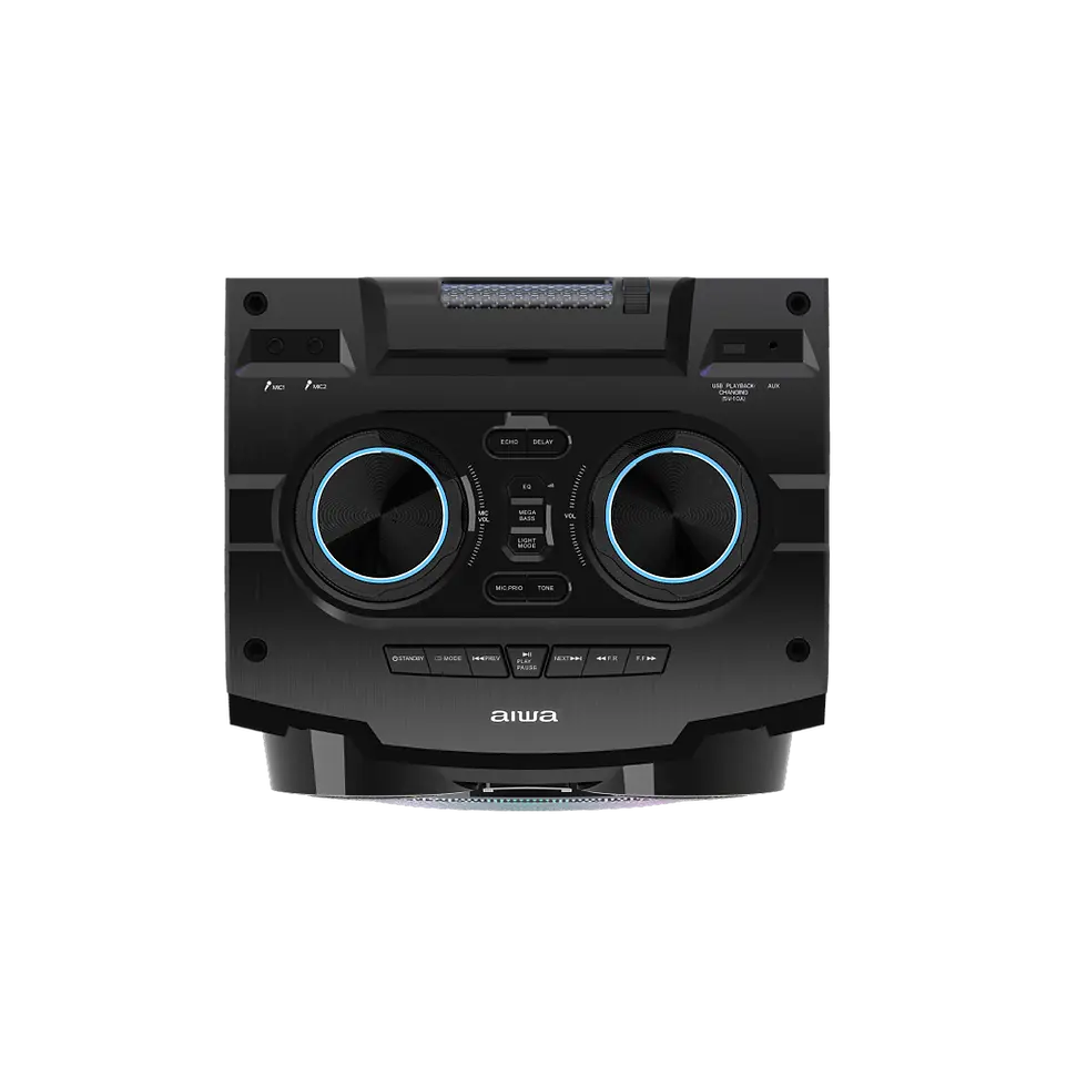 Miniatura: SISTEMA DE AUDIO AIWA AWPOC10L, 12 PULGADAS, 2500W PMPO, BLUETOOTH, RECARGABLE