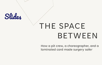 The Space Between - Story Slides