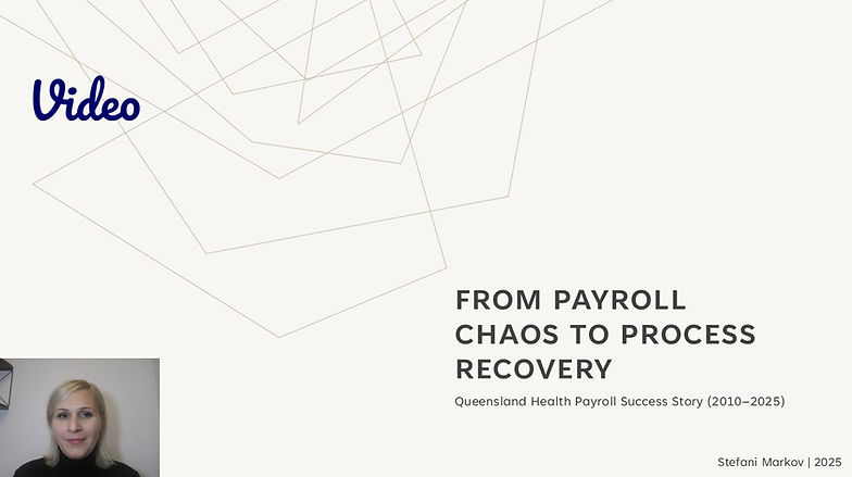 From Payroll Chaos to Process Recovery - Case Study | Video