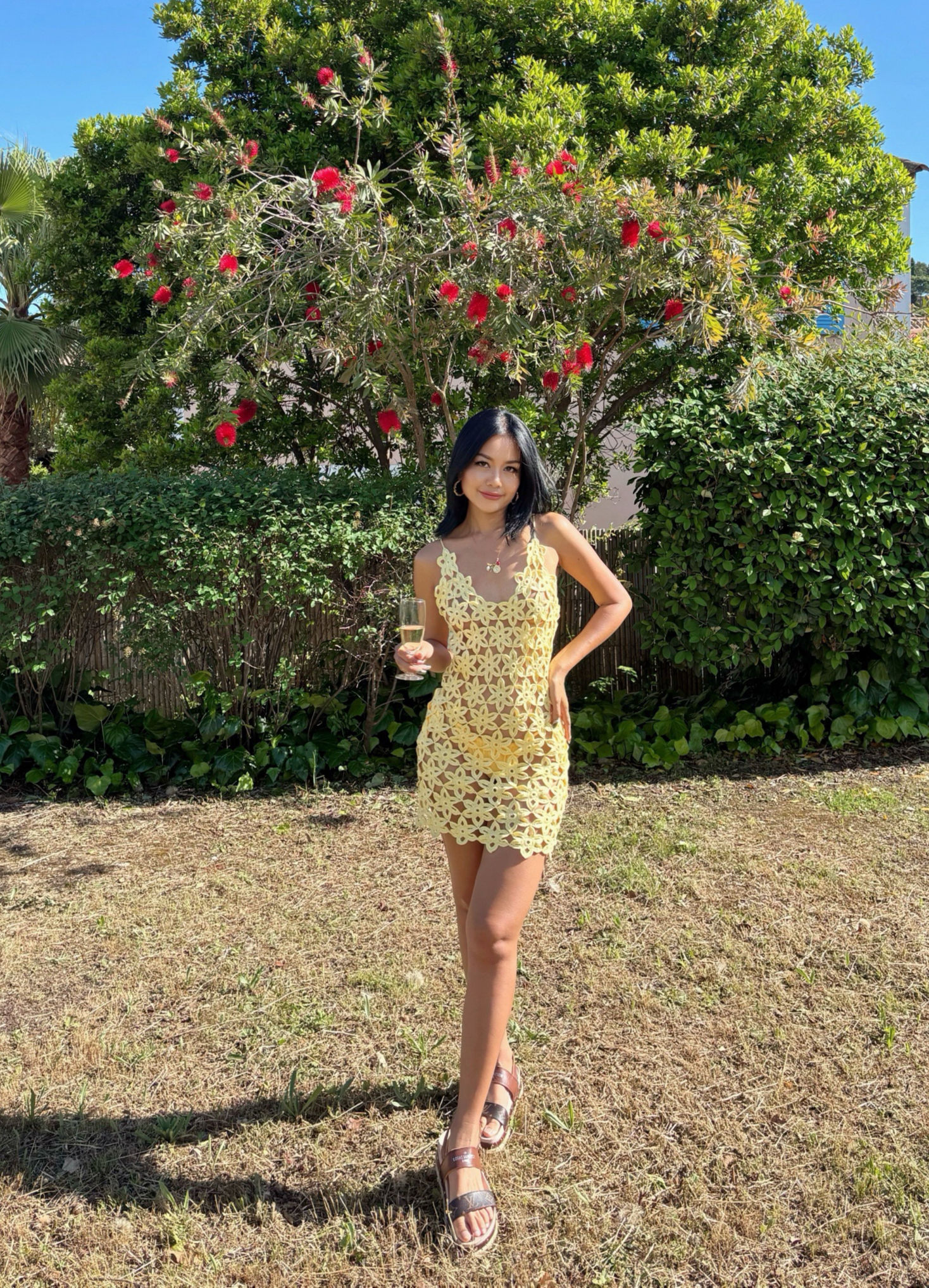 NARCISSI CROCHET DRESS