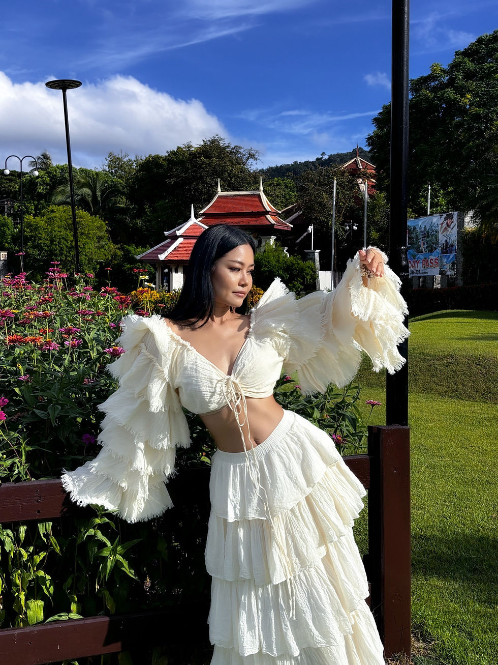 Thumbnail: MISA RUFFLED TOP