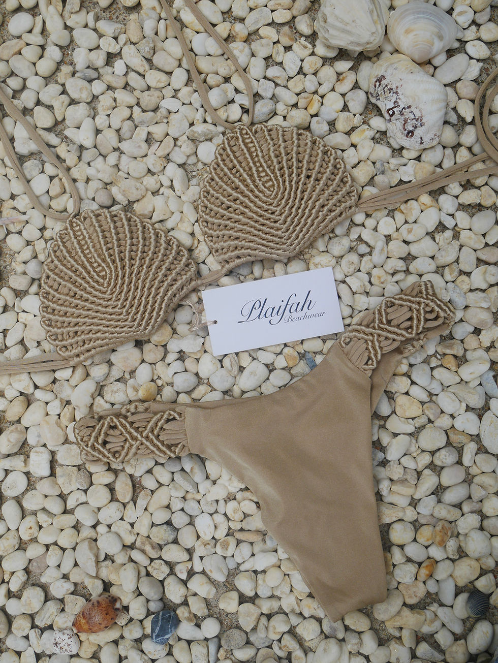 Thumbnail: Bone Macrame Bikini