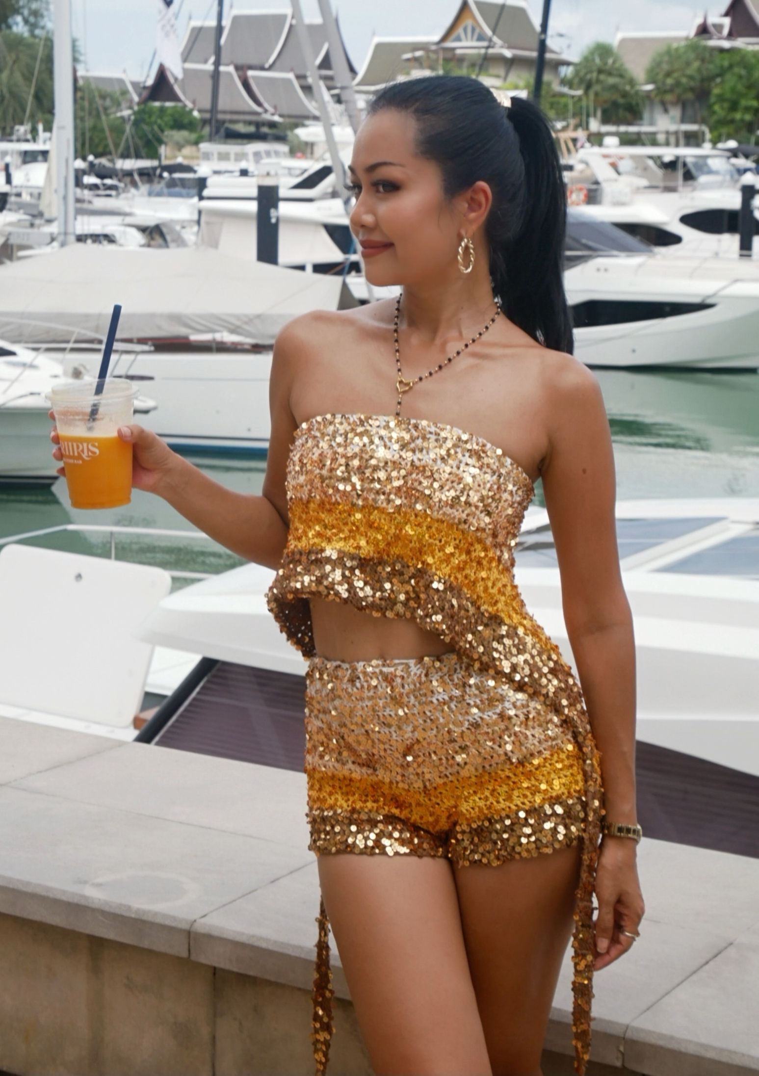 MARINA CROCHET SHORTS