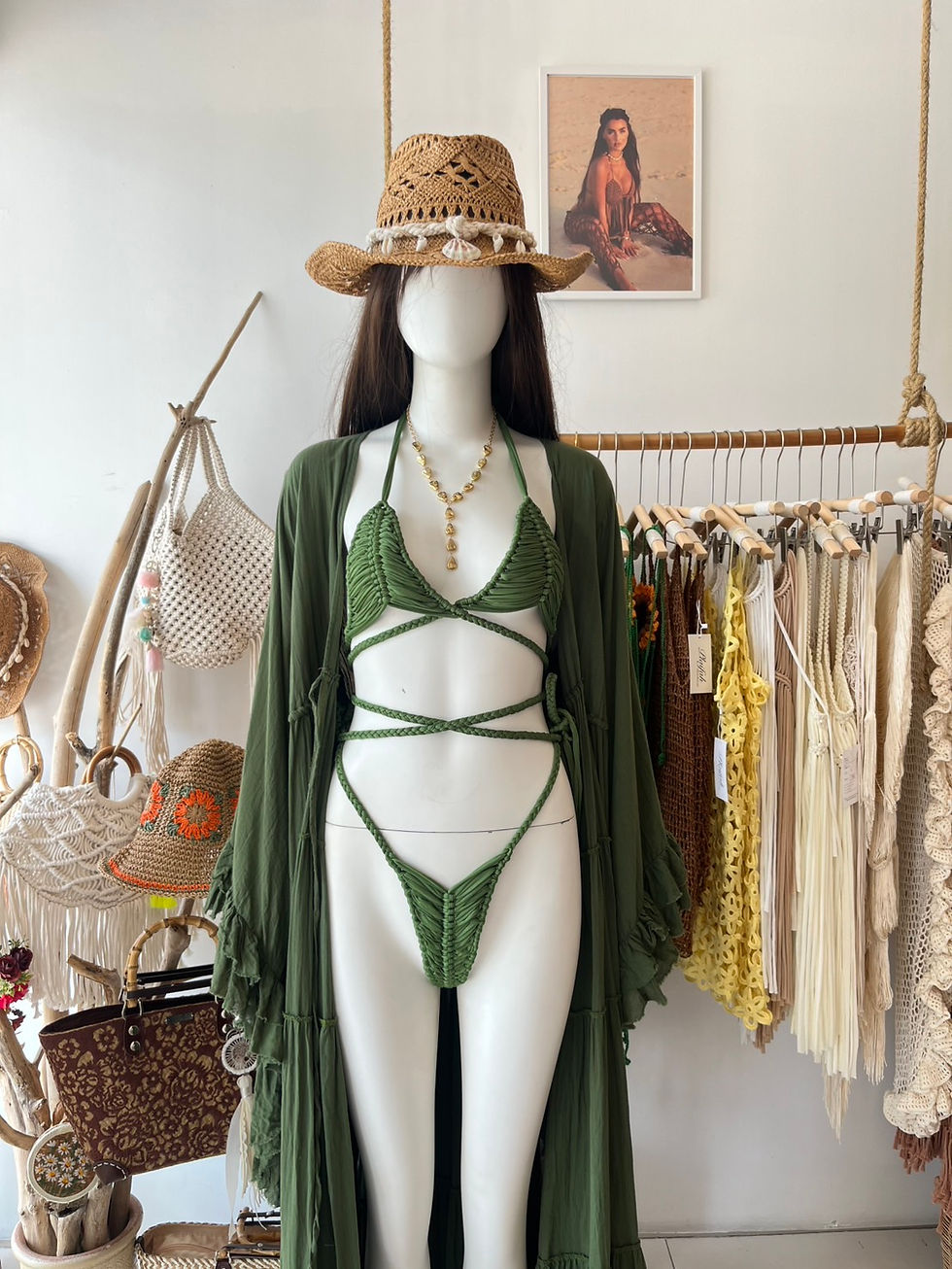 Thumbnail: BANANA LEAVES MACRAME BIKINI