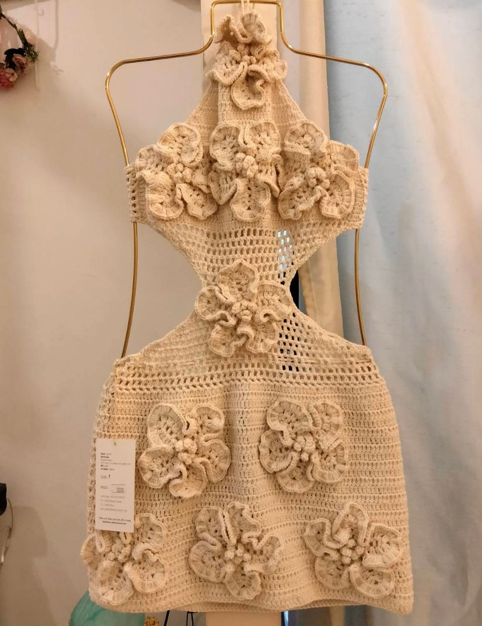 Thumbnail: PUTTACHARD CROCHET DRESS