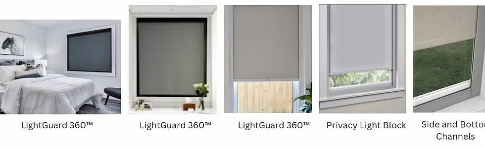 Light-blocking solutions for roller shades Tulsa homeowners trust, featuring side channels, bottom seals, and Norman’s LightGuard 360 for enhanced privacy.