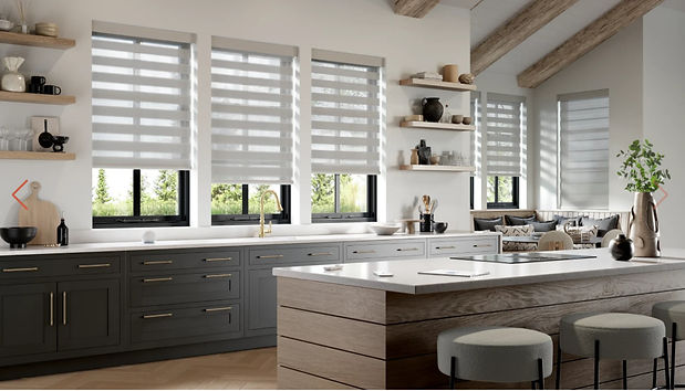 Zebra shades or Banded shades