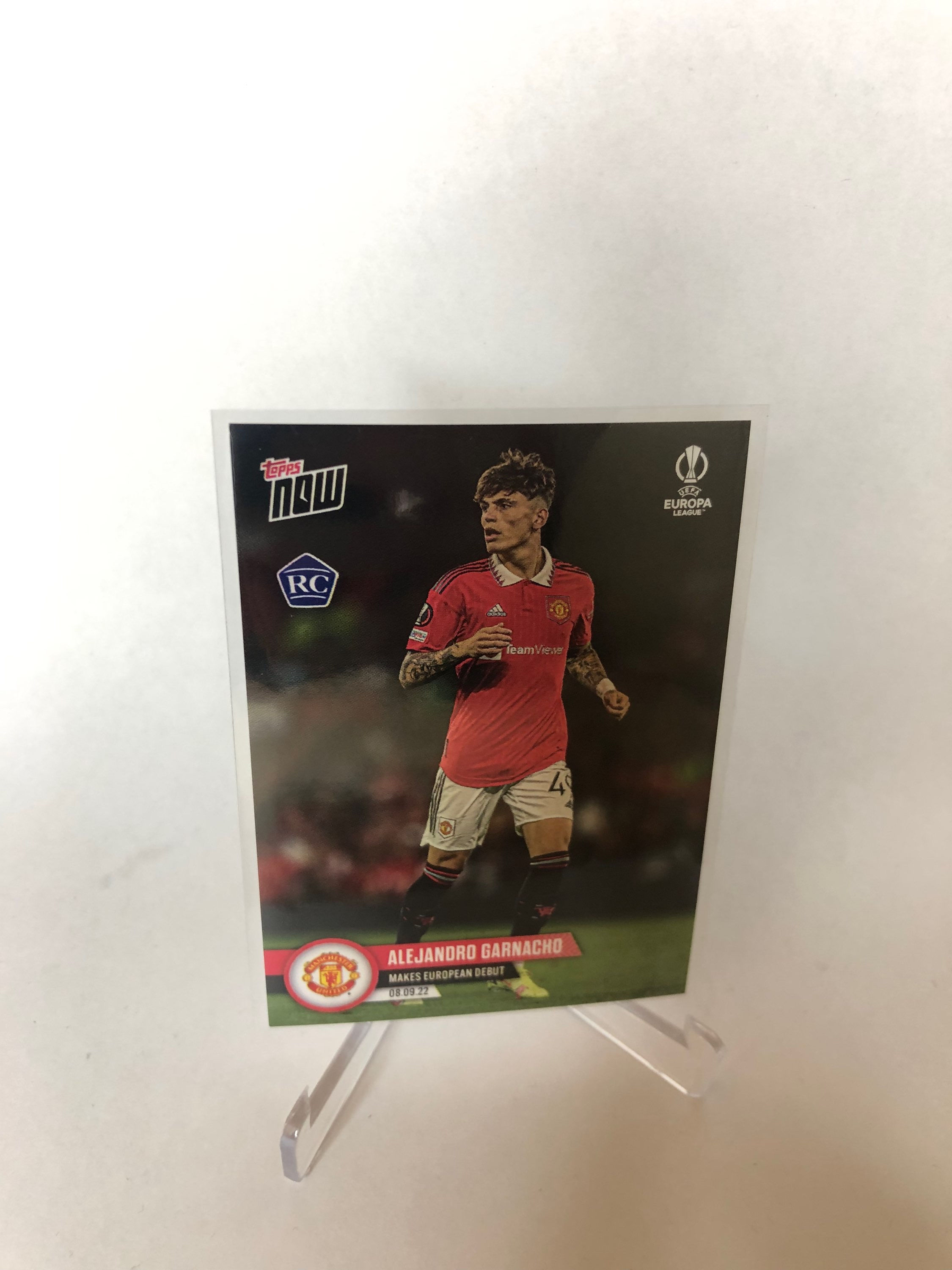 Alejandro Garnacho Topps Now Rookie - Man Utd