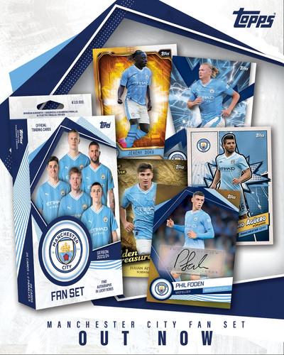 23/24 topps mancity fan set 2box 日本未発売 - メルカリ｜ワールド 