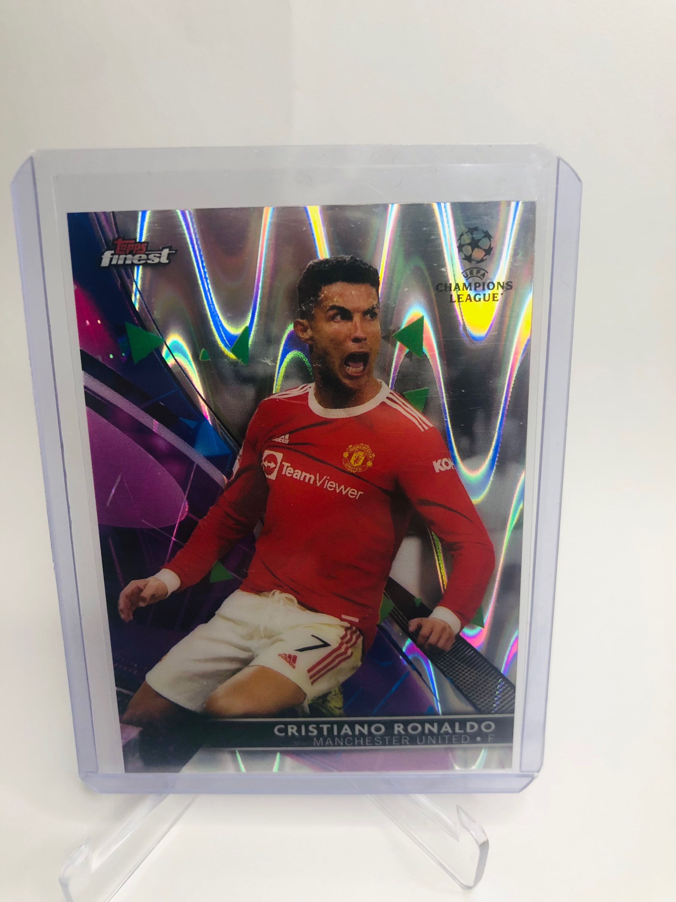 Cristiano Ronaldo Raywave /199 Topps Finest