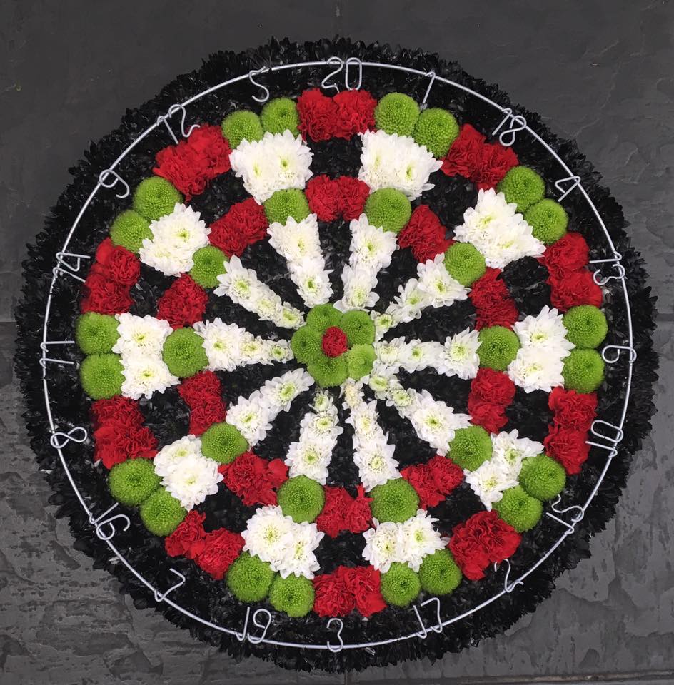 Sports Funeral Tributes Arrangments Birmingham Flowers & Home