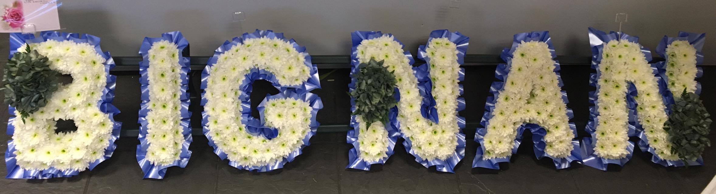 Nan Funeral Tributes Birmingham Flowers & Home