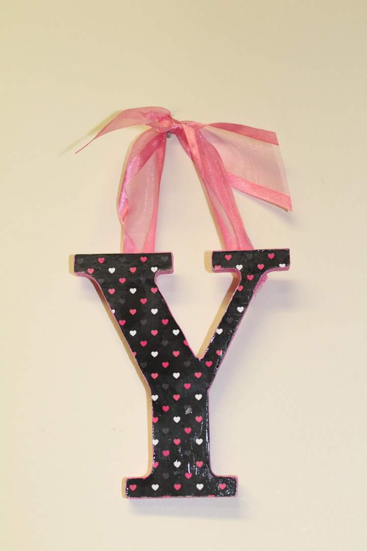 Thumbnail: Custom Minnie Mouse wood letters
