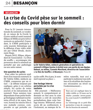Article Est Républicain 18/03/2021