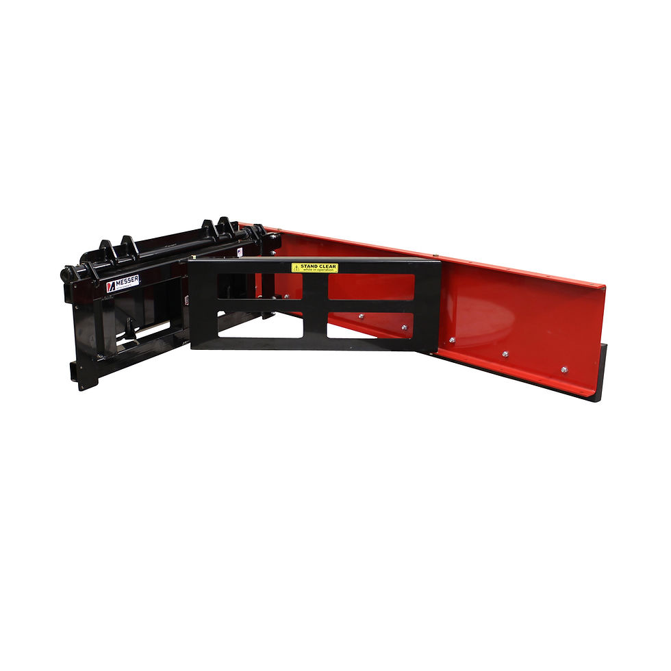 Thumbnail: Single Blade Feed Pusher, 2″ Rubber - Messer