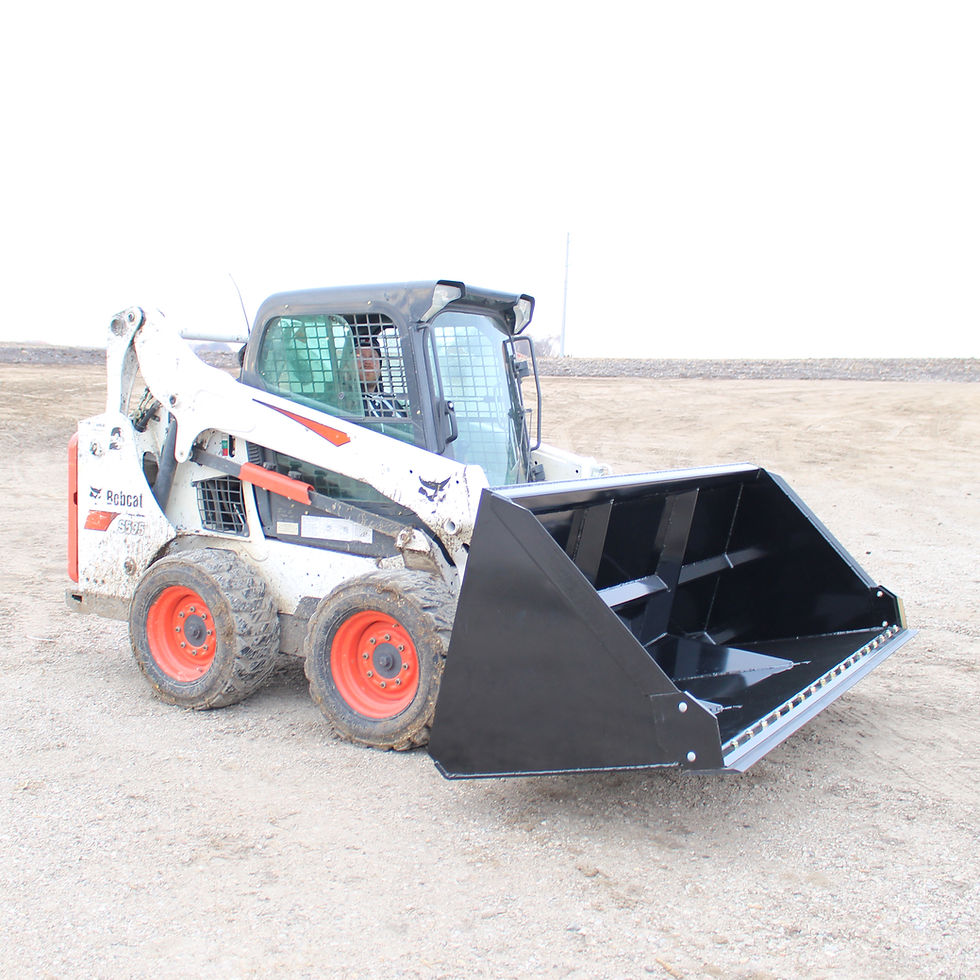 Thumbnail: 108″ High Capacity HD 1/4″ Bucket - Messer
