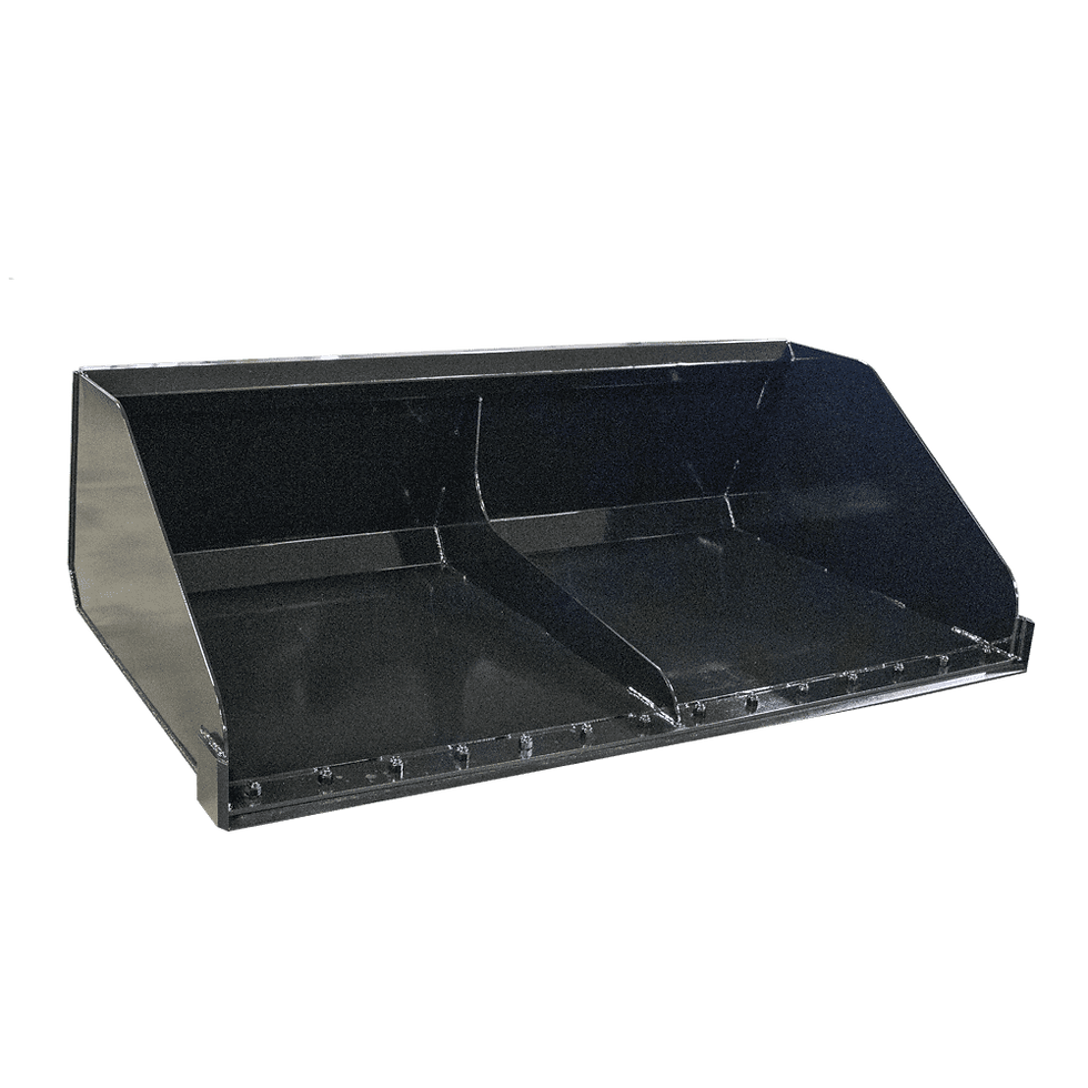 8' Commercial Grade Low Pro Snow Pro Bucket - Prime