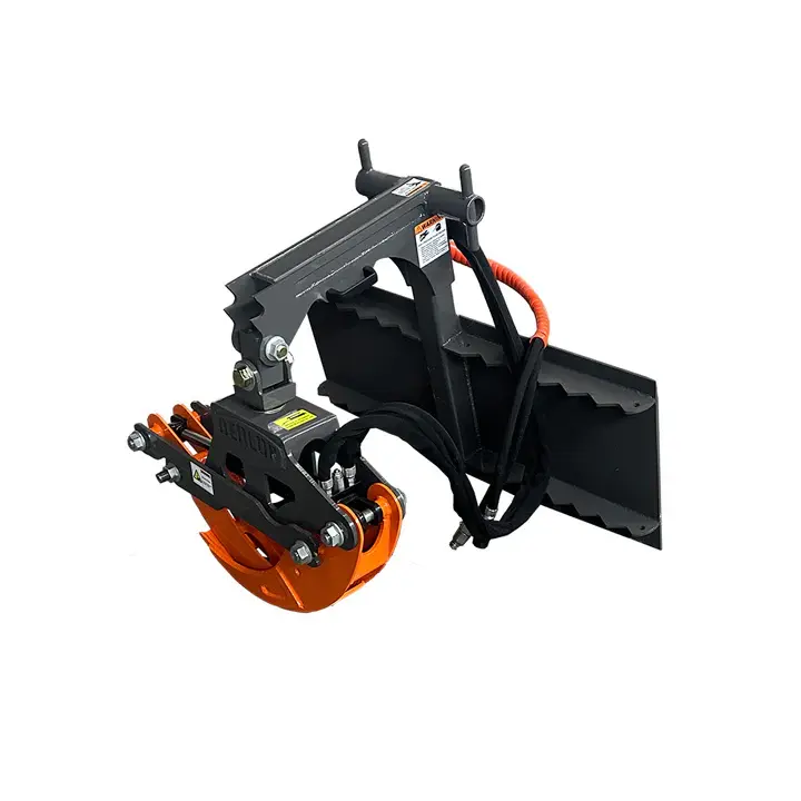 Thumbnail: Berlon Forestry Claw for Skid Steer - Stout
