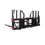 Thumbnail: 60″ Wide, 72″ Tines Hydraulic Sliding Pallet Fork - Messer