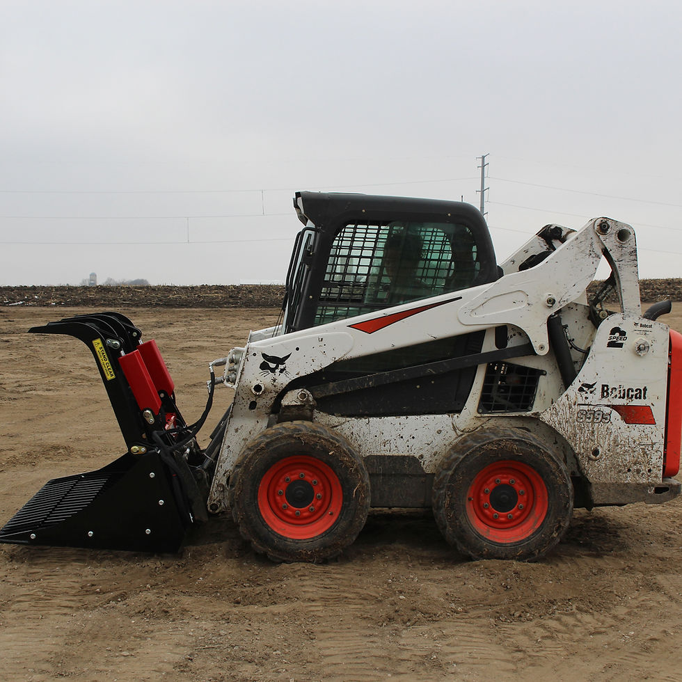 Thumbnail: 68″ Rock Bucket Grapple - Messer