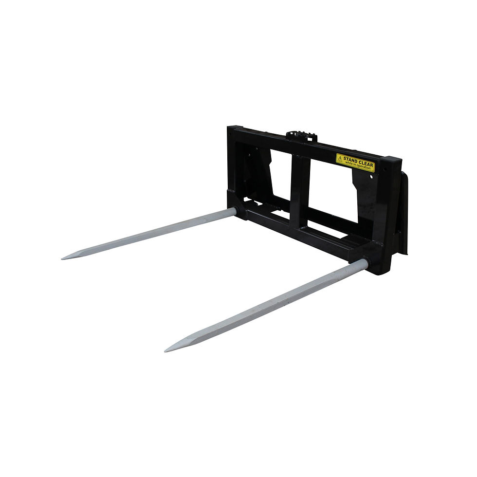 Thumbnail: 2-Tine Round Bale Spear HD - Messer