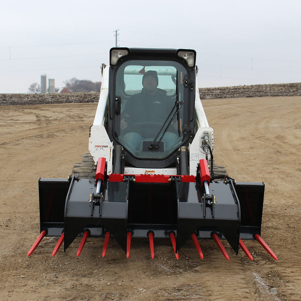 Thumbnail: 84″ Manure Fork Grapple - Messer