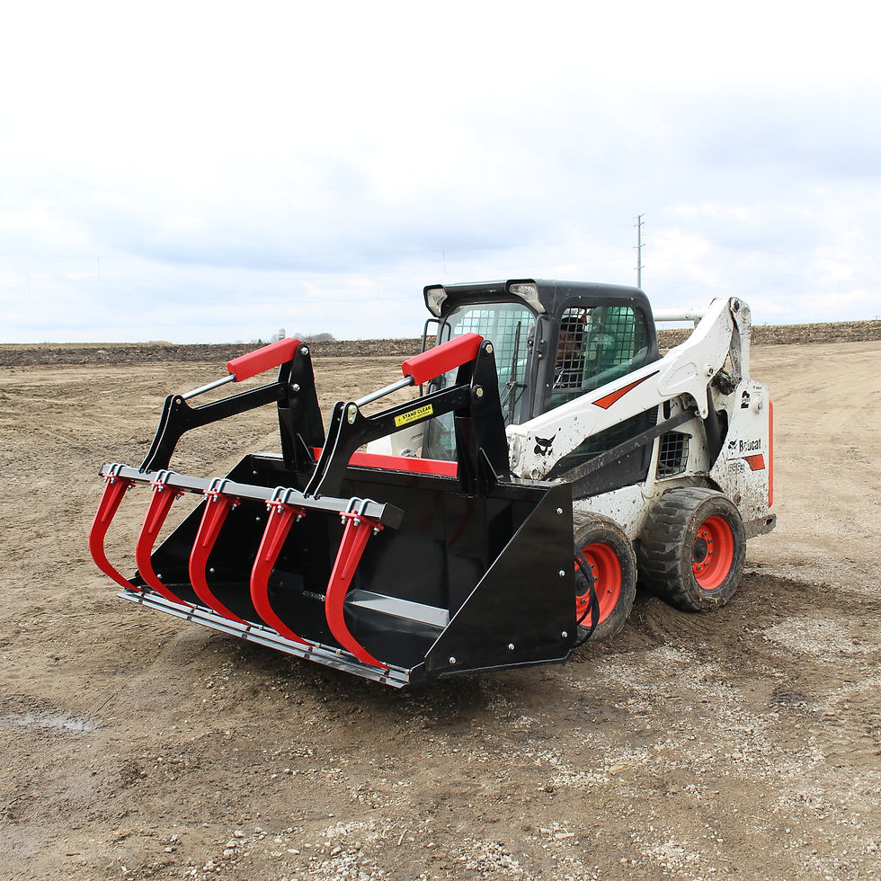 Thumbnail: 96″ High Capacity Grapple - Messer