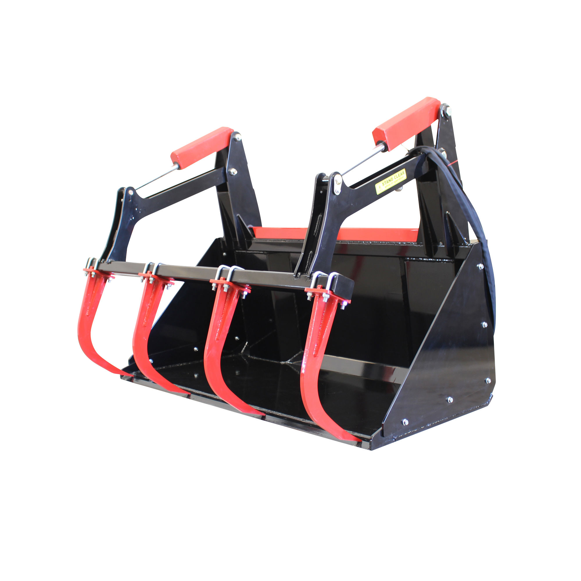 72″ High Capacity HD 1/4″ Grapple Bucket - Messer