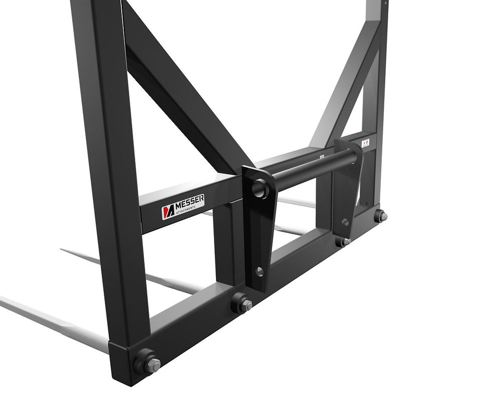 Thumbnail: Square Bale Fork for Manitou - Messer