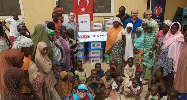 Turkish Agency Provides Aid To Nigerian Refugees Fleeing Boko Haram Violence