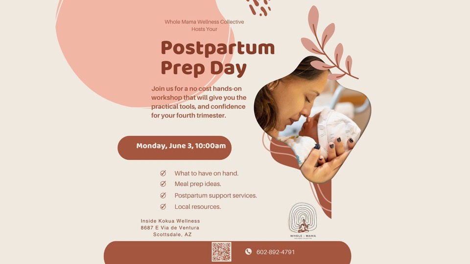 Postpartum Preparation Day