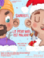 Affiche_Sapristi_le_pere_noel est_malade