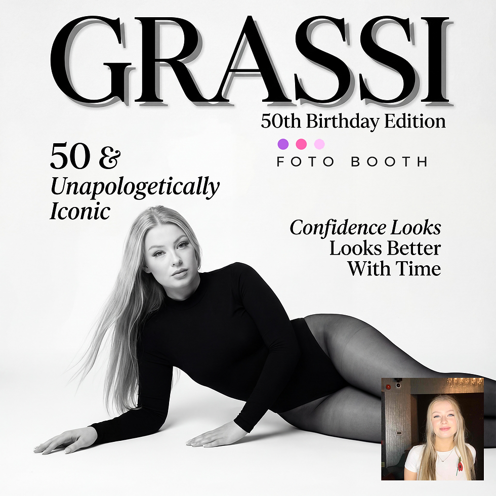 Guests Become the Cover Star with Our AI Selfie Pod Magazine Experience