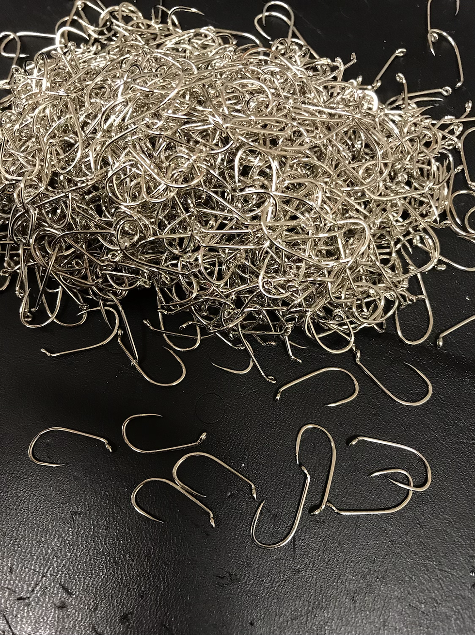 Contact Barbless Hooks - Nymph x100 (Silver)