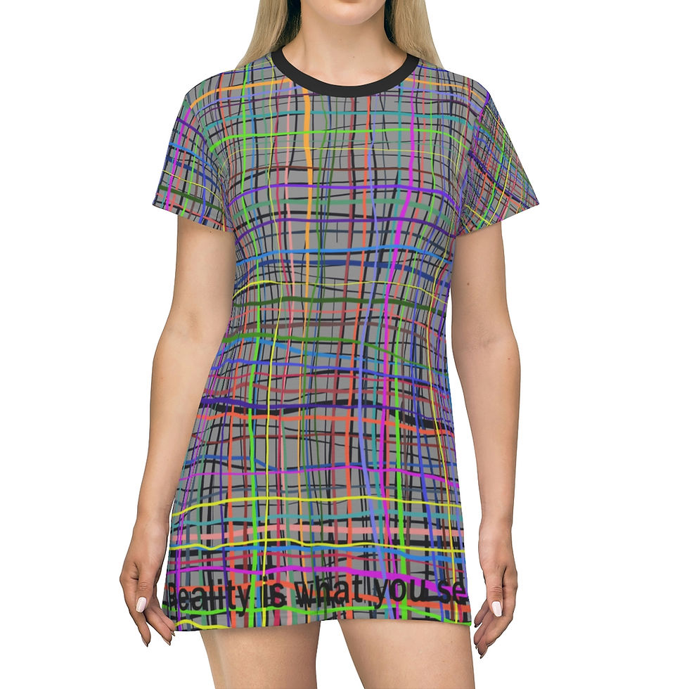 Thumbnail: Paula's Proverbs Reality is What You Seee in Color Tunic