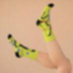 Thumbnail: Paula's Proverbs Abstract Socks 