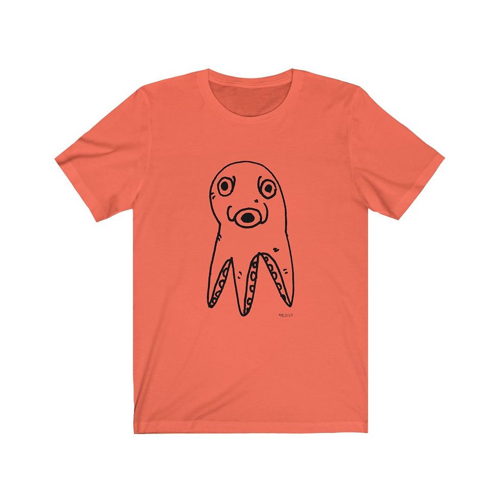 Thumbnail: "Scuffed Octopus"    Unisex Short Sleeve Tee