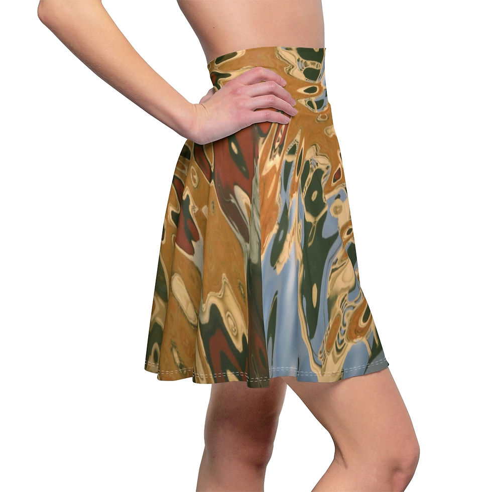 Thumbnail: Evening Lagoon skater skirt