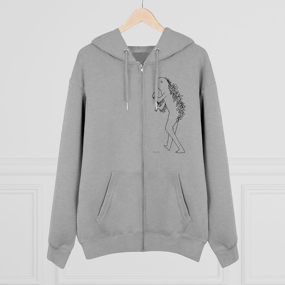 Thumbnail: Leaf Person....Zip Hoodie