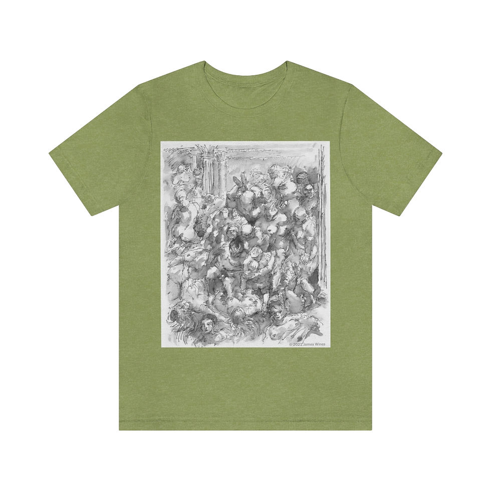 Thumbnail:  James Wines  "Marquis de Sade BIrthday Party"  Unisex Tee