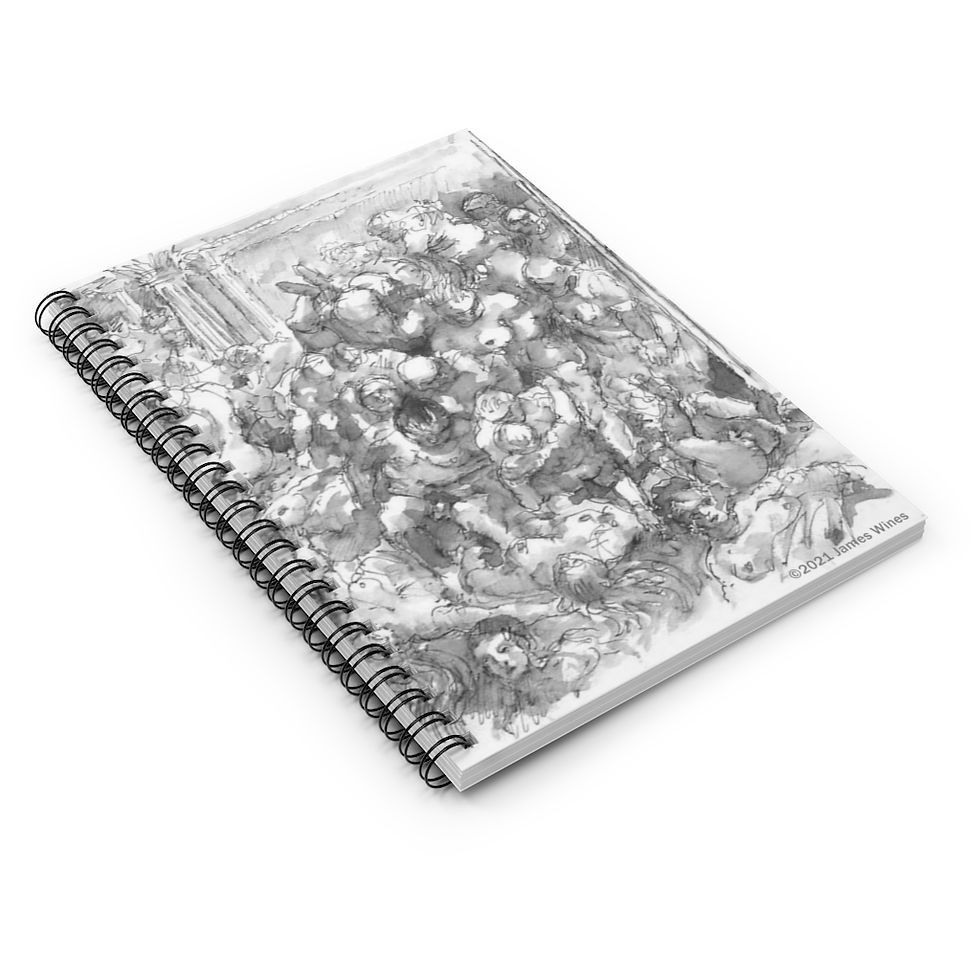 Thumbnail: James Wines "Marquis de Sade Birthday Party" notebook