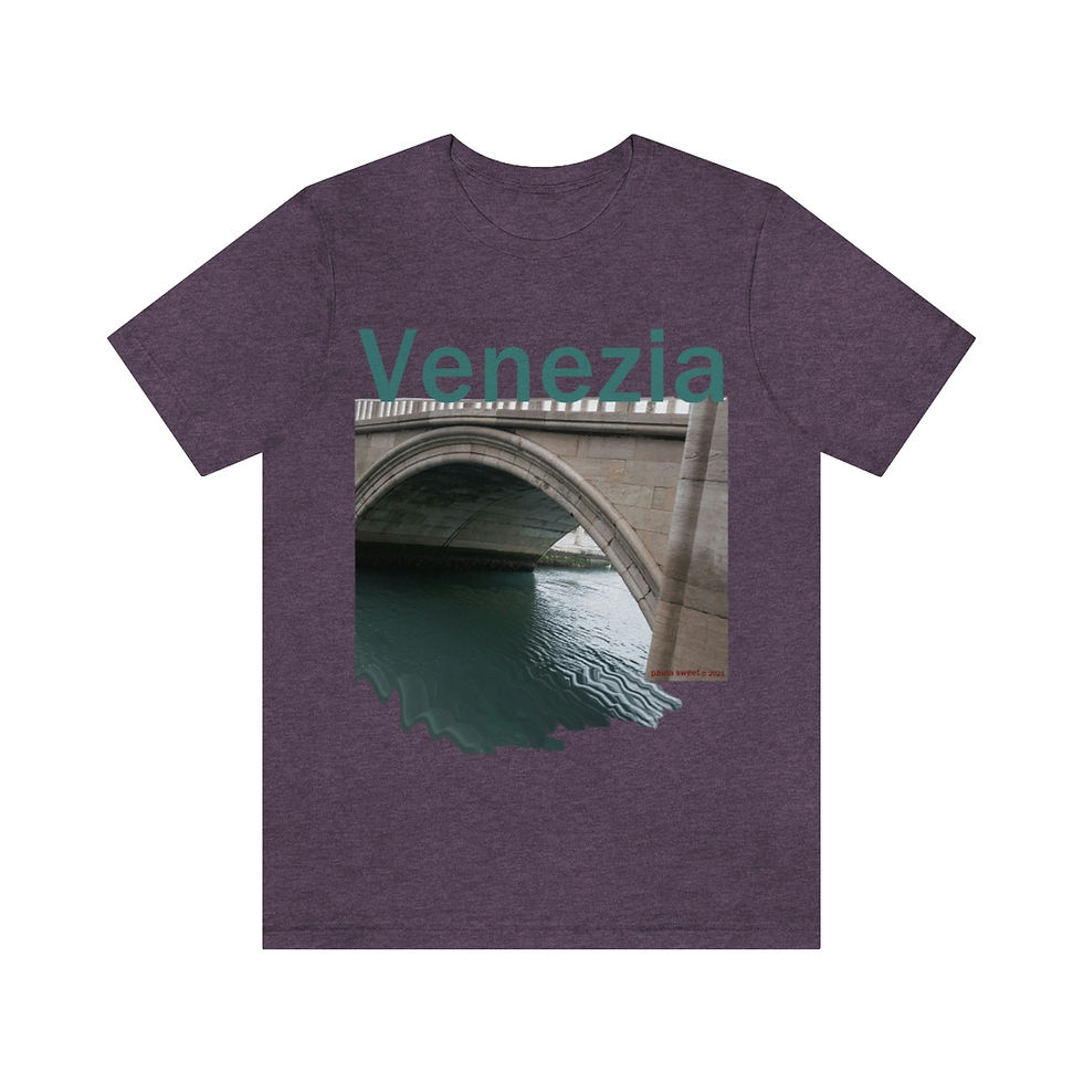 Thumbnail:  Venetian Water Under the Bridge unisex t-shirt