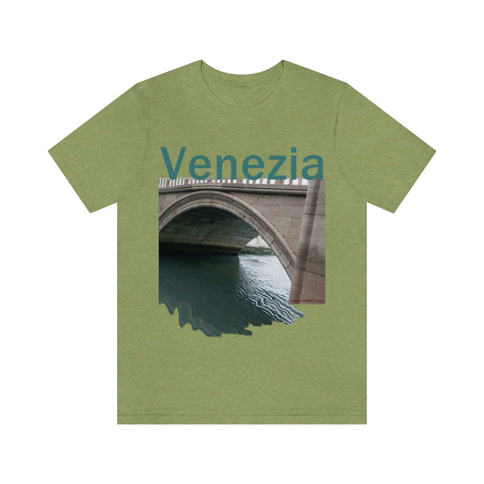 Thumbnail:  Venetian Water Under the Bridge unisex t-shirt