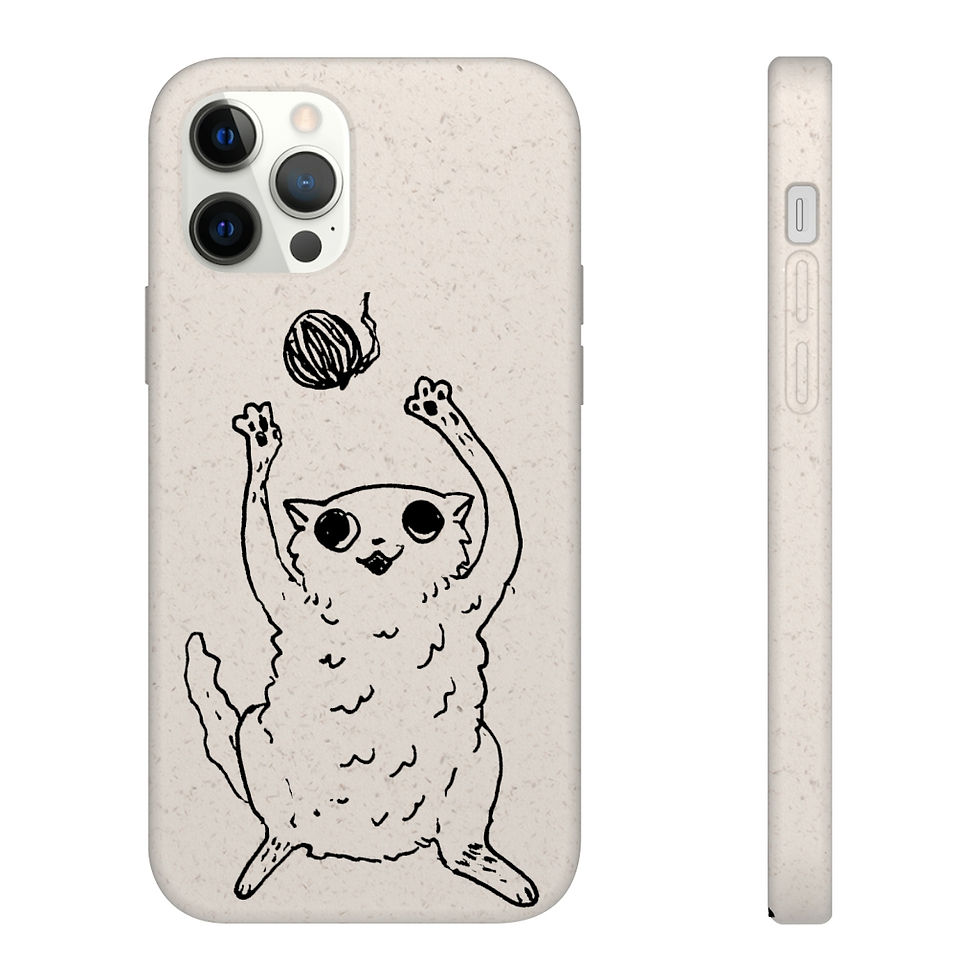 Thumbnail: Cat by Marco Koren  Biodegradable Case