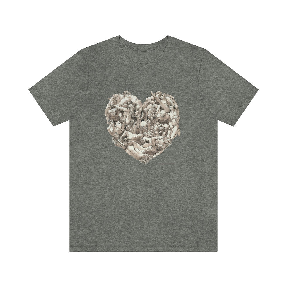Thumbnail: James Wines "Universal Valentine" Unisex Tee