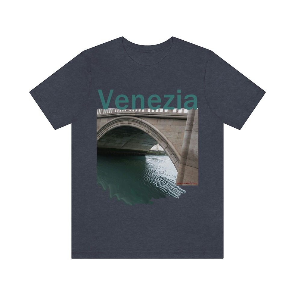 Thumbnail:  Venetian Water Under the Bridge unisex t-shirt