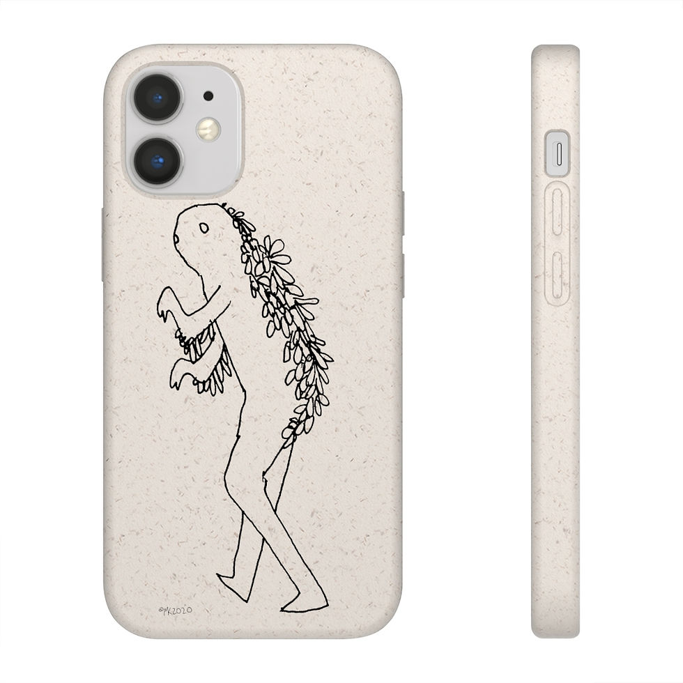 Thumbnail: Leaf Person by Marco Koren  Biodegradable Case