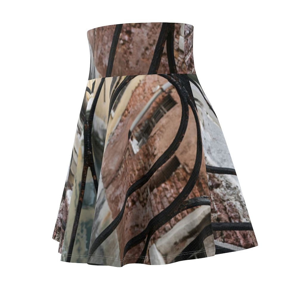 Thumbnail:  Venetian Canal Scene skater skirt