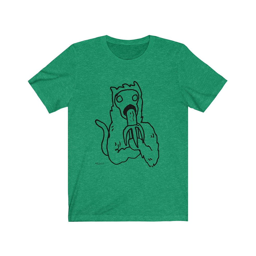 Thumbnail: Banana Monkey Unisex Short Sleeve Tee